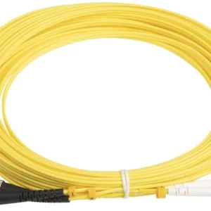 Патч-корд Hyperline FC-D2-9-FC/UR-LC/UR-H-10M-LSZH-YL FC-D2-9-FC/UR-LC/UR-H-10M 2x9/125 OS1/OS2 FC дуплекс UPC-LC дуплекс UPC 10м LSZH желтый
