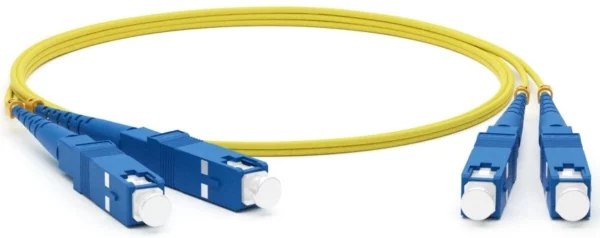 Патч-корд Hyperline FC-D2-9-SC/UR-SC/UR-H-1.5M-LSZH-YL FC-D2-9-SC/UR-SC/UR-H-1.5M 2x9/125 OS1/OS2 SC дуплекс-SC дуплекс 1.5м LSZH желтый