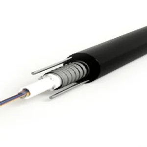 Кабель распределительный Hyperline FO-SRA-OUT-9S-4-PE-BK 4x 9/125 OS1/OS2 внешний PE 2м черный