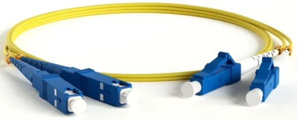 Патч-корд Hyperline FC-D2-9-LC/UR-SC/UR-H-20M-LSZH-YL FC-D2-9-LC/UR-SC/UR-H-20M-LSZH 2x9/125 OS2 LC дуплекс UPC-SC дуплекс UPC 20м LSZH желтый