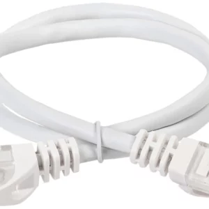 Патч-корд ITK Generica PC08-C5EU-2M-G U/UTP не экранированный RJ-45 вил.-вилка RJ-45 кат.5E 2м белый ПВХ