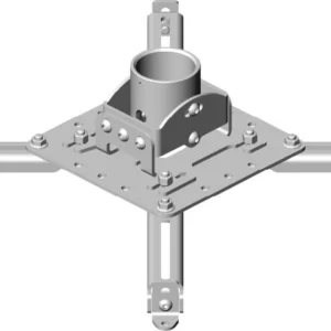Кронштейн для проектора Wize PR2-UNV-W белый макс.35кг потолочный поворот и наклон (143201)