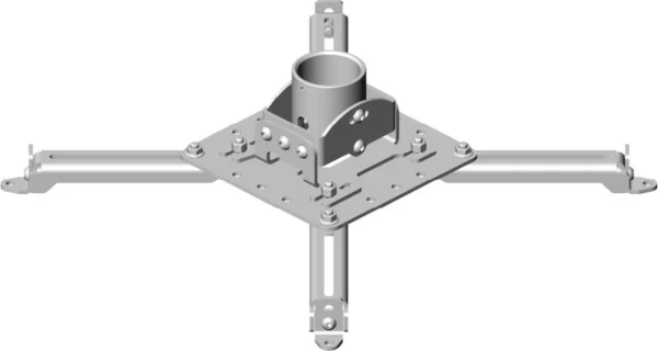 Кронштейн для проектора Wize PR2-UNV-W белый макс.35кг потолочный поворот и наклон (143201)