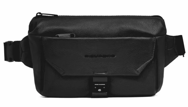 Сумка на пояс Piquadro Than CA6617S135/N черный натур.кожа