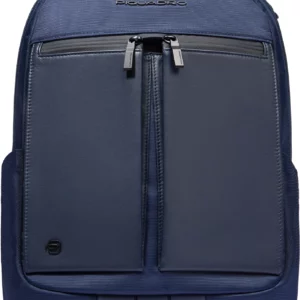 Рюкзак Piquadro Orion CA6620S136/BLU синий ткань/натур.кожа