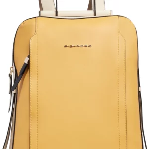 Рюкзак женский Piquadro Circle CA4576W92/GBE желтый/бежевый кожа