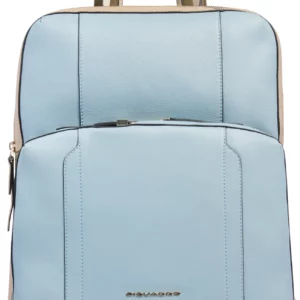 Рюкзак женский Piquadro Circle CA6216W92/AZBE2 голубой/бежевый кожа