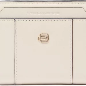 Кошелек женский Piquadro Circle PD6660W92R/BI слоновая кость натур.кожа