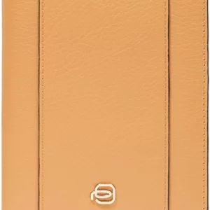 Обложка для паспорта Piquadro Circle PP6340W92R/GBE шафрановый/бежевый