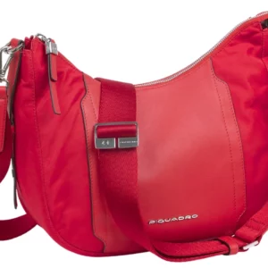 Сумка женская Piquadro Lyra BD6657W92T/R красный ткань/натур.кожа