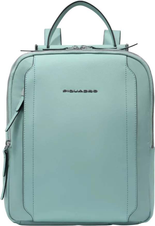 Рюкзак женский Piquadro Lyra CA5566W92T/VE мятный ткань/натур.кожа