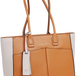 Деловая сумка женская Piquadro Ashley BD6461W134/AR с отделением для ноутбука охра натур.кожа