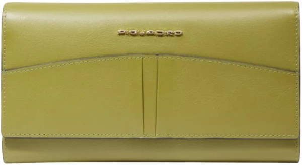 Кошелек женский Piquadro Ashley PD6463W134R/VE оливковый натур.кожа