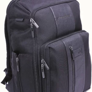 Рюкзак Piquadro Brief2 CA6648BR2/N черный нейлон/натур.кожа