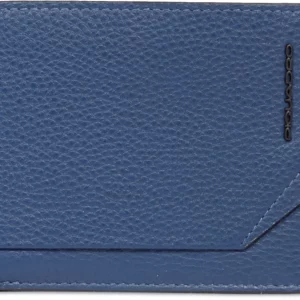Кошелек мужской Piquadro Than PU4188S135R/BLU синий натур.кожа