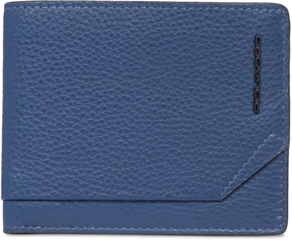 Кошелек мужской Piquadro Than PU4188S135R/BLU синий натур.кожа