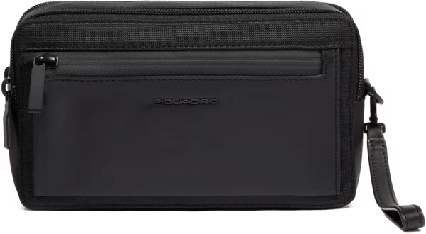Клатч мужской Piquadro Orion AC4221S136R/N черный ткань/натур.кожа