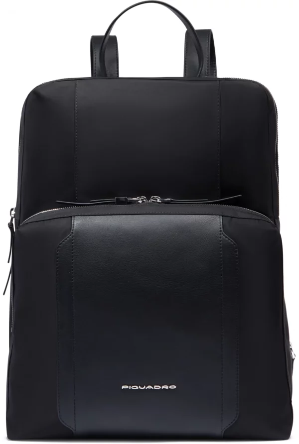 Рюкзак женский Piquadro Lyra CA6216W92T/N черный ткань/натур.кожа