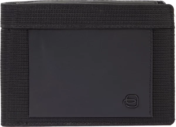 Кошелек мужской Piquadro Orion PU1392S136R/N черный ткань/натур.кожа