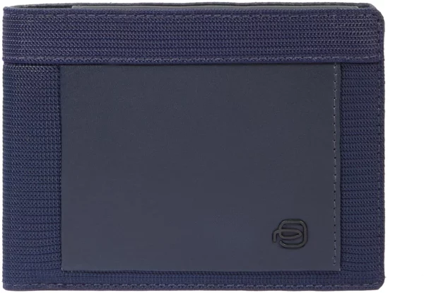 Кошелек мужской Piquadro Orion PU257S136R/BLU синий ткань/натур.кожа