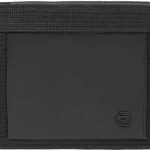 Кошелек мужской Piquadro Orion PU257S136R/N черный ткань/натур.кожа