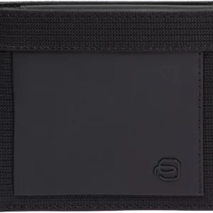 Кошелек мужской Piquadro Orion PU4188S136R/N черный ткань/натур.кожа