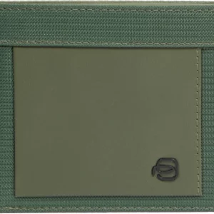 Кошелек мужской Piquadro Orion PU4188S136R/VE оливковый ткань/натур.кожа