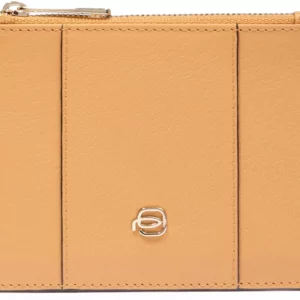 Кошелек женский Piquadro Circle PP6659W92R/GBE шафрановый/бежевый натур.кожа