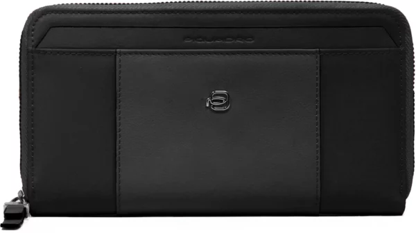 Кошелек женский Piquadro Lyra PD1515W92TR/N черный ткань/натур.кожа