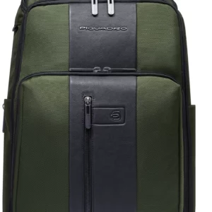 Рюкзак Piquadro Brief2 CA6648BR2/VE2 хаки ткань/натур.кожа