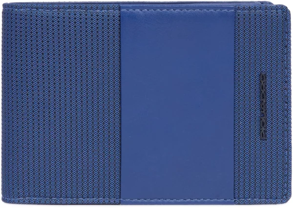 Кошелек мужской Piquadro Earth PU1392S137R/BLU синий натур.кожа/ткань