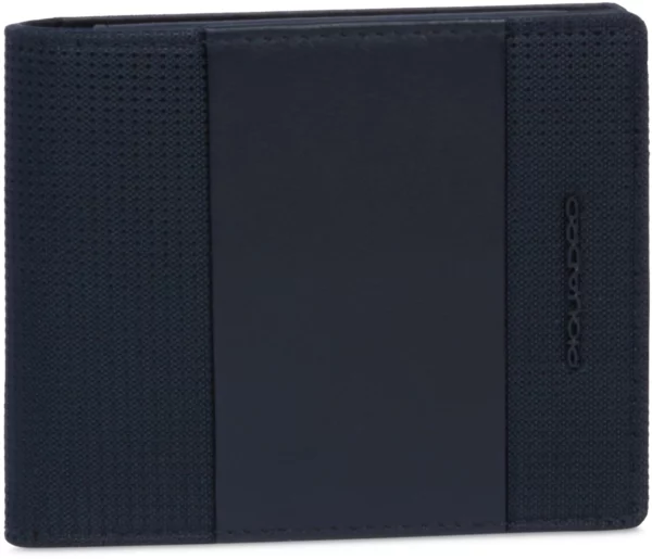 Кошелек мужской Piquadro Earth PU4518S137R/N черный натур.кожа/ткань