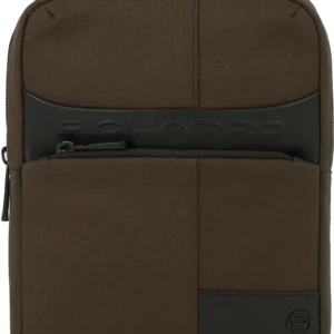 Сумка Piquadro Wollem CA3084W129/VE2 хаки полиэстер/натур.кожа