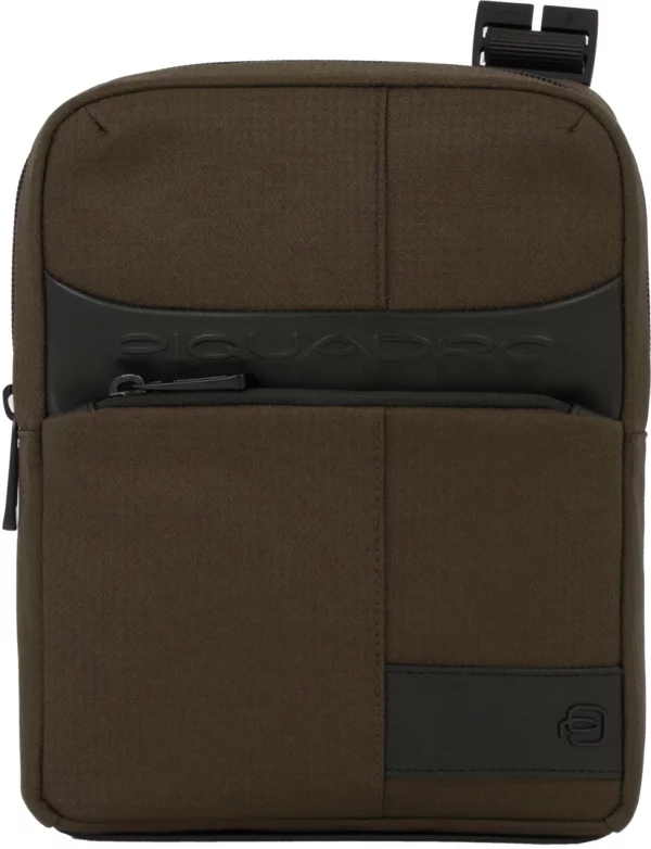 Сумка Piquadro Wollem CA3084W129/VE2 хаки полиэстер/натур.кожа