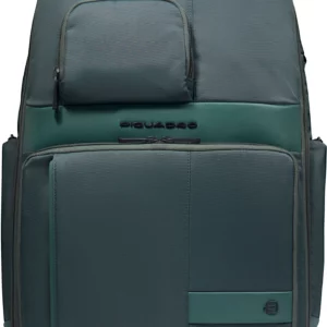 Рюкзак Piquadro Wollem CA6517W129/VE2 хаки полиэстер/натур.кожа