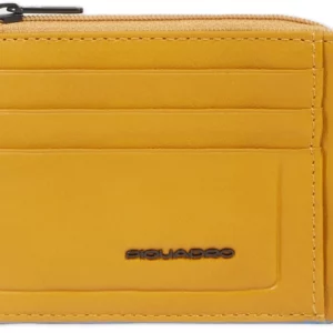 Кошелек Piquadro Atlas PP4822S138R/G шафрановый натур.кожа