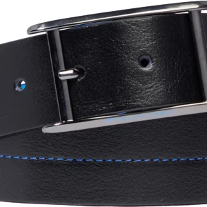 Ремень мужской Piquadro Blue Square CU6667B2/N черный натур.кожа