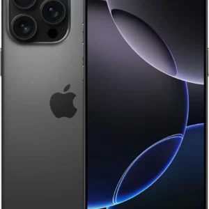 Смартфон Apple A3295 iPhone 16 Pro Max 256Gb черный титан моноблок 3G 4G 1Sim 6.9" 1320x2868 iOS 18 48Mpix 802.11 a/b/g/n/ac/ax/be NFC GPS Protect
