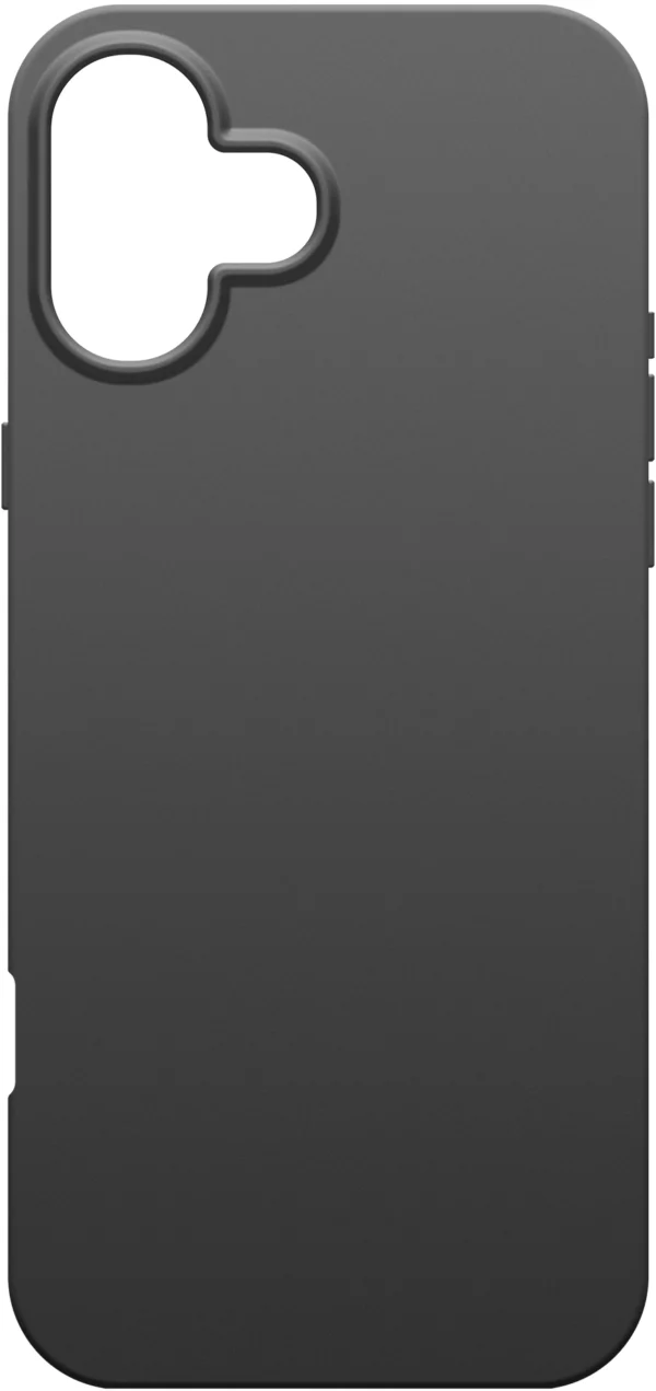 Чехол (клип-кейс) BoraSCO для Apple iPhone 16 Plus Silicone Case черный (73521)