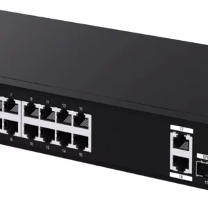 Коммутатор IP-Com G1120P-16-150W (L2) 20x1Гбит/с 2xКомбо(1000BASE-T/SFP) 2SFP 16PoE 135W неуправляемый