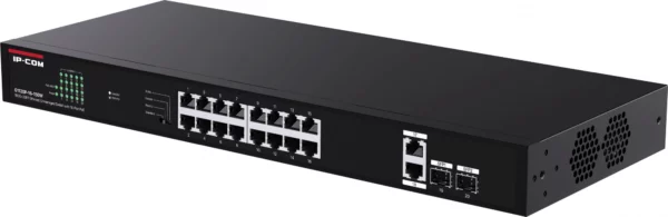 Коммутатор IP-Com G1120P-16-150W (L2) 20x1Гбит/с 2xКомбо(1000BASE-T/SFP) 2SFP 16PoE 135W неуправляемый