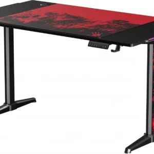 Стол игровой Bloody BD-TB301 столешница ЛДСП карбон каркас красный 140x80см