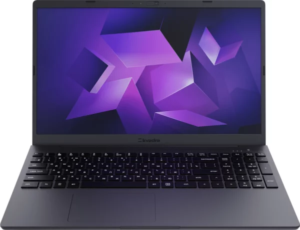 Ноутбук Kvadra Nau LE15T Core i5 1235U 16Gb SSD512Gb Intel UHD Graphics 15.6" FHD (1920x1080) noOS graphite WiFi BT Cam (Y22L02P01101R_98F693)