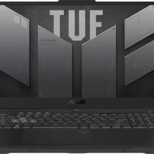 Ноутбук Asus TUF Gaming A17 FA707NU-HX070 Ryzen 5 7535HS 16Gb SSD1Tb NVIDIA GeForce RTX4050 6Gb 17.3" IPS FHD (1920x1080) без ОС grey WiFi BT Cam (_90NR0EF5-M00430)