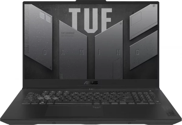 Ноутбук Asus TUF Gaming A17 FA707NU-HX070 Ryzen 5 7535HS 16Gb SSD1Tb NVIDIA GeForce RTX4050 6Gb 17.3" IPS FHD (1920x1080) без ОС grey WiFi BT Cam (_90NR0EF5-M00430)