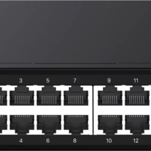 Коммутатор Tenda TEG1128P-24-250W (L2) 26x1Гбит/с 2SFP 24PoE 230W неуправляемый