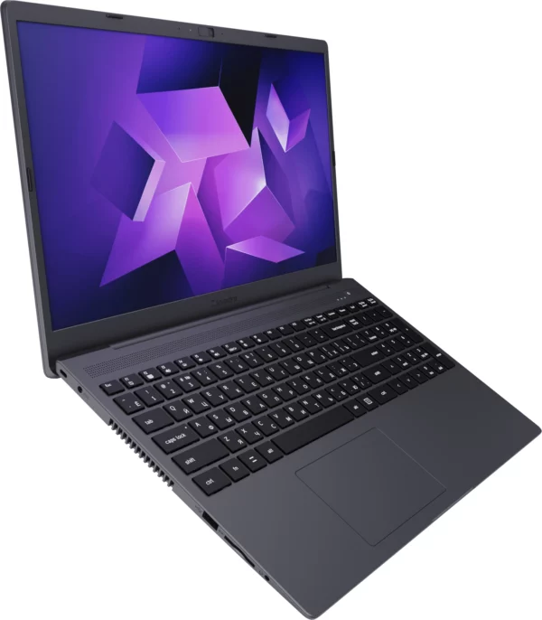 Ноутбук Kvadra Nau LE15T Core i5 1235U 16Gb SSD512Gb Intel UHD Graphics 15.6" FHD (1920x1080) без ОС graphite WiFi BT Cam (Y22L02P01101R_BA6D64)