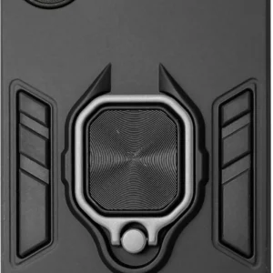 Чехол (клип-кейс) BoraSCO для Apple iPhone 16 Anti-Shok Case черный (74537)