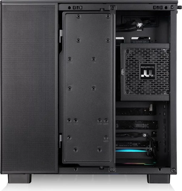 Корпус Thermaltake View 380 XL TG ARGB черный без БП E-ATX 2x120mm 2xUSB3.0 audio bott PSU
