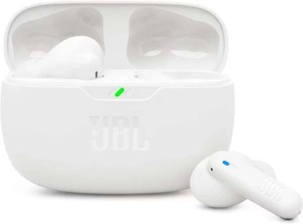 Гарнитура внутриканальные JBL Wave Beam 2 белый беспроводные bluetooth в ушной раковине (JBLWBEAM2WHT)